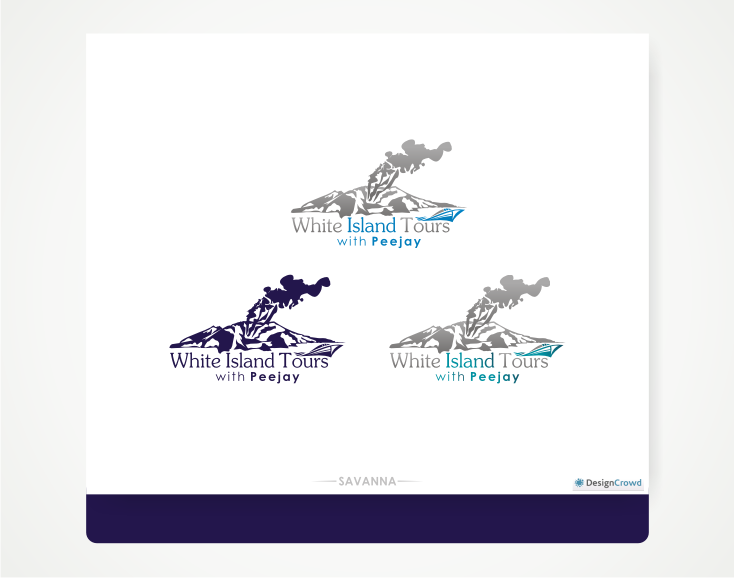 Diseño de Logo por Savana para White Island Tours | Diseño #954030