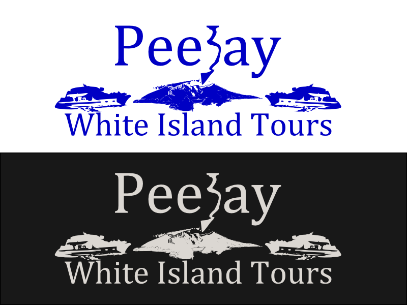 Logo Design by F logo for White Island Tours | Design #971793