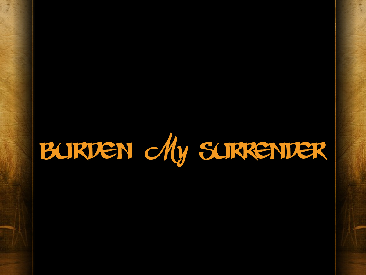 Logo Design by Rejoy John for Burden My Surrender | Design #113276