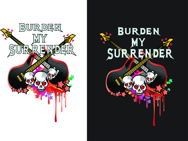 Logo Design by Delboy Designs for Burden My Surrender | Design #104855
