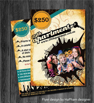 retro/vintage voucher design project | Flyer Design by Hana