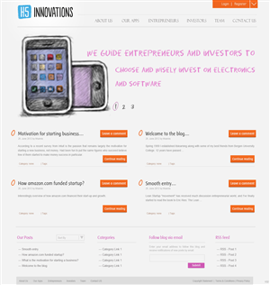 WordPress-Design von pb für H5 Innovations | Design: #1056074