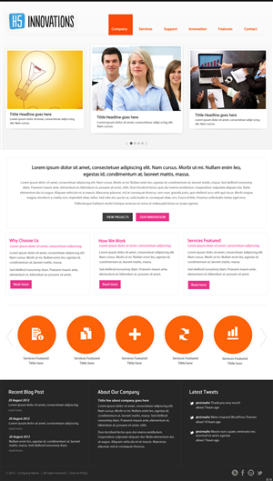 WordPress-Design von pb für H5 Innovations | Design: #1057113