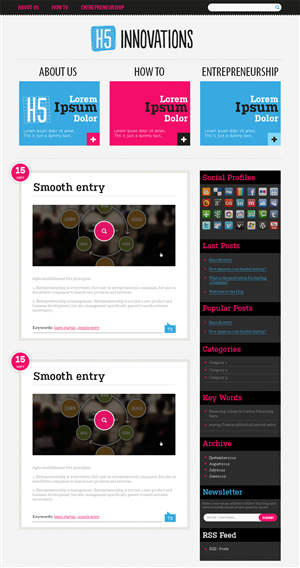 Wordpress Design by stn50431