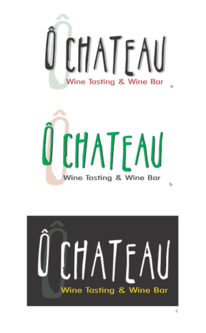 Ô Chateau - Wine Tasting & Wine Bar | Logo Design by Halfull Media