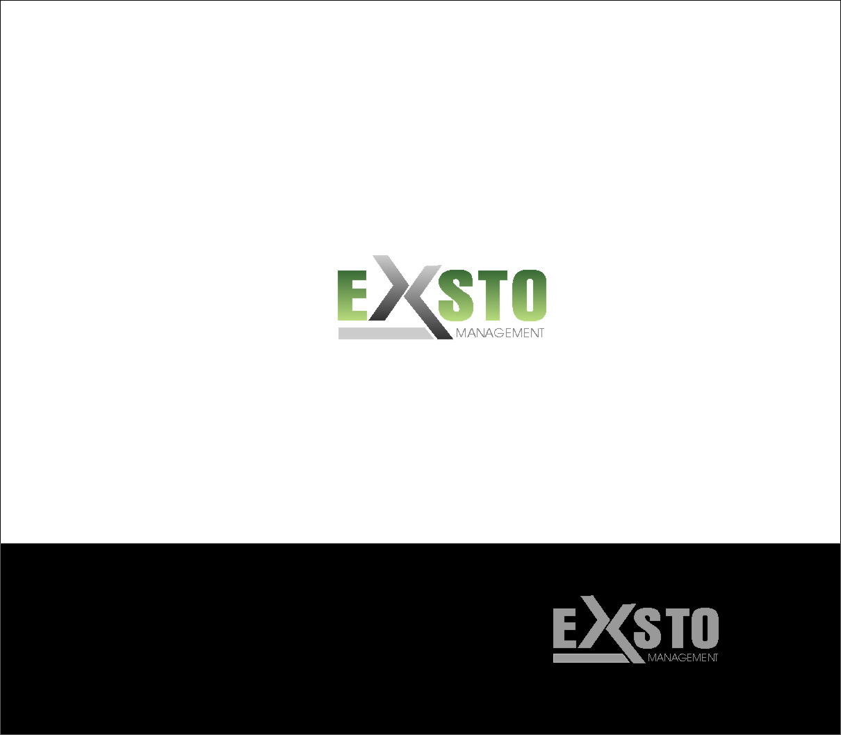 Logo Design by bijuak for Exsto Management | Design #1089306
