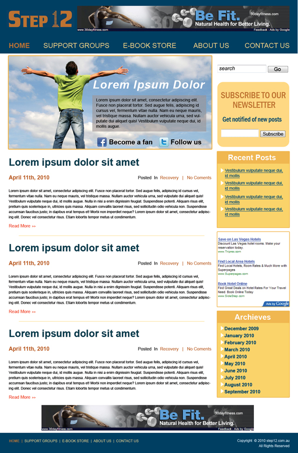 Diseño Wordpress por Lewis Design Online para este proyecto | Diseño: #111151