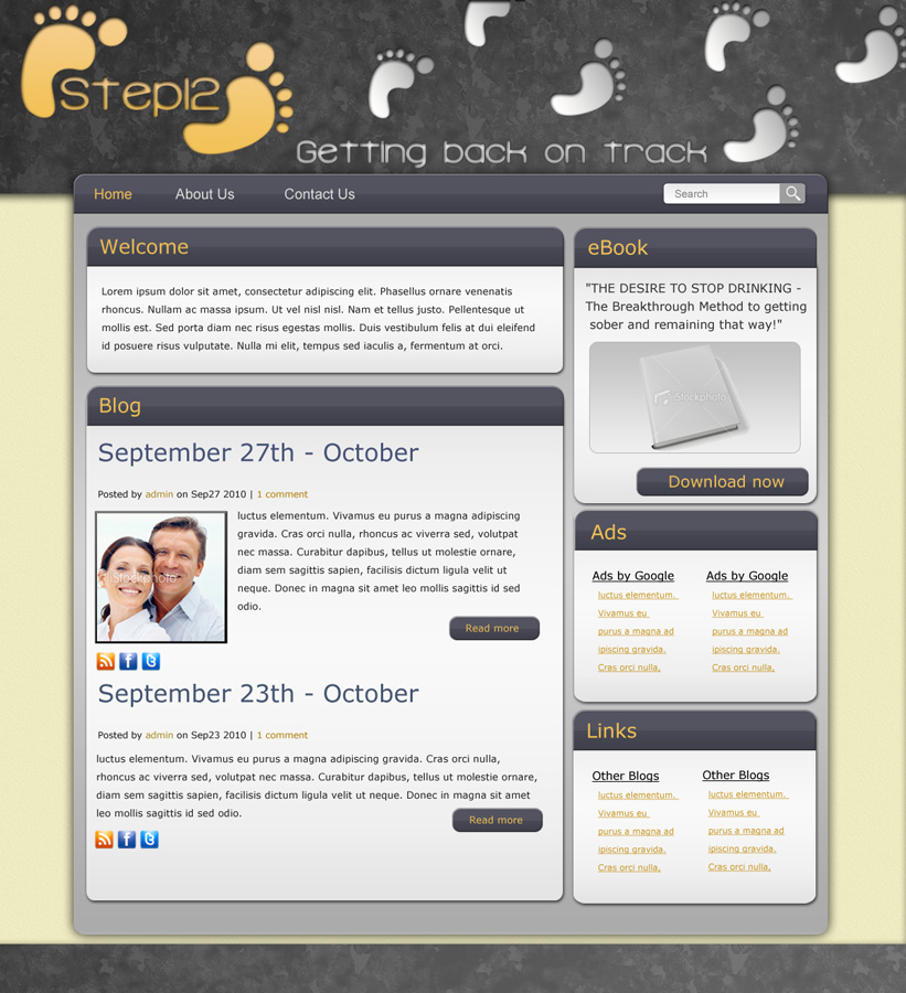 Wordpress Design by Design Monkey (jim) for this project | Design #109515