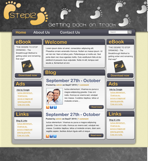 Diseño Wordpress por Design Monkey (jim) para este proyecto | Diseño: #110058