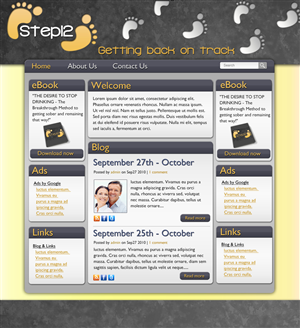 Diseño Wordpress por Design Monkey (jim) para este proyecto | Diseño: #110073