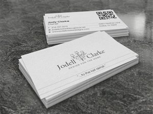 Design de Carte de Visite par HYPdesign pour Jodell Clarke Designs | Design : #948484