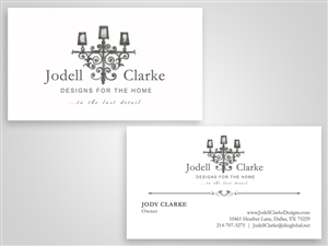 Visitenkarten-Design von jaredbraverman für Jodell Clarke Designs | Design: #946623