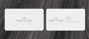 Visitenkarten-Design von jAY!.... für Jodell Clarke Designs | Design: #940540