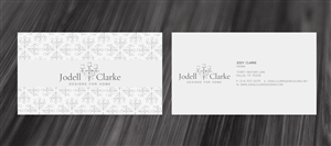 Visitenkarten-Design von jAY!.... für Jodell Clarke Designs | Design: #941955