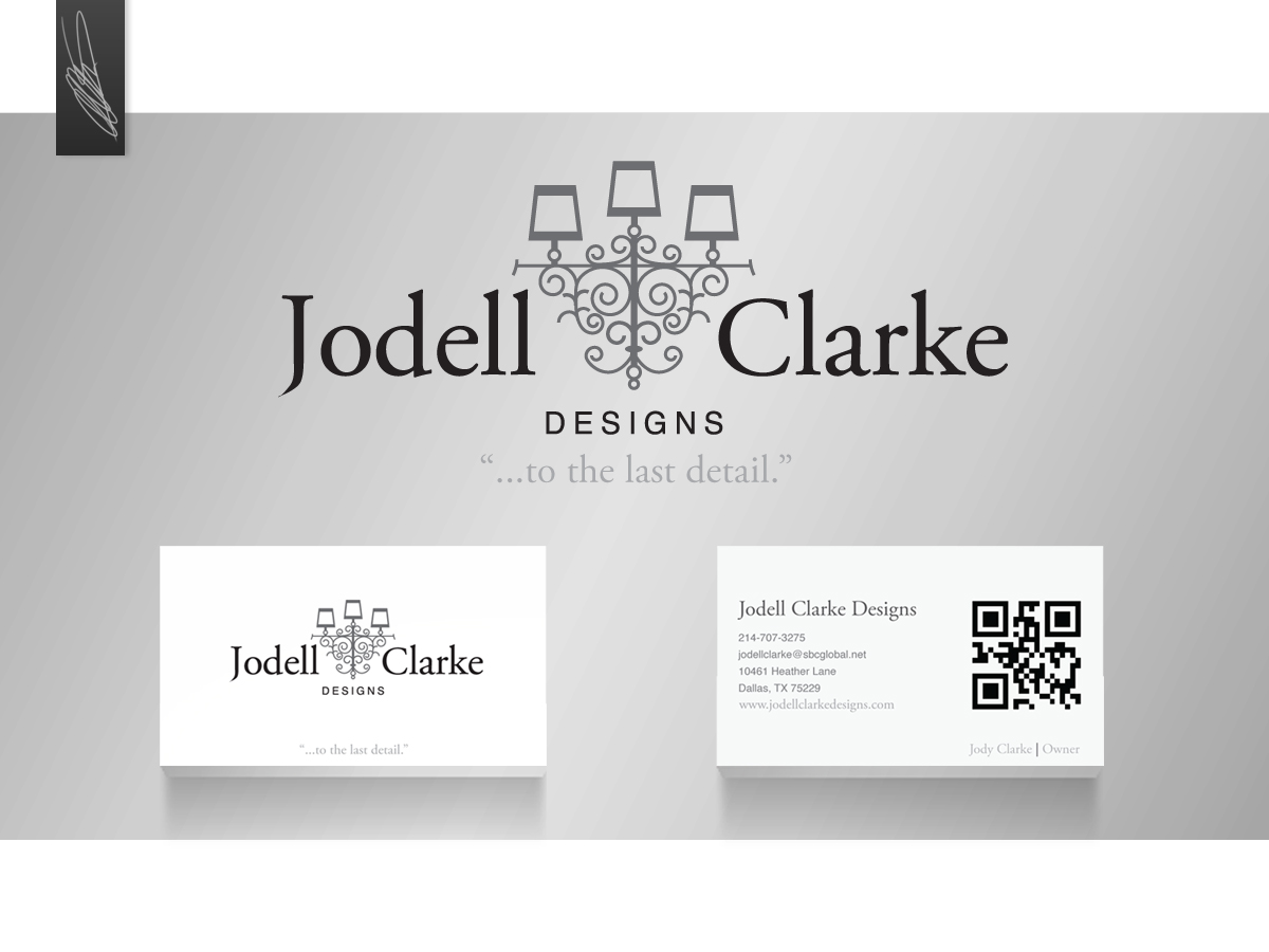Visitenkarten-Design von siem für Jodell Clarke Designs | Design #948660