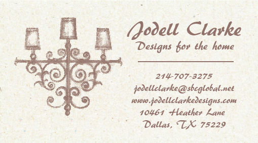 Business Card Design by Alaya for Jodell Clarke Designs | Design #944623