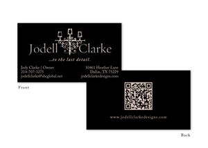 Visitenkarten-Design von CTariq für Jodell Clarke Designs | Design: #953905