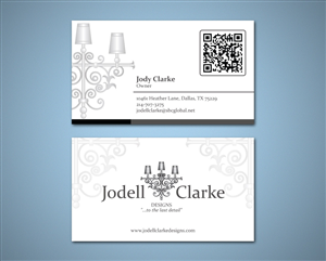 Design de Carte de Visite par MDesign pour Jodell Clarke Designs | Design : #969027