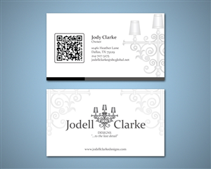 Design de Carte de Visite par MDesign pour Jodell Clarke Designs | Design : #969032