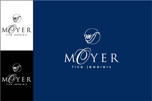 Logo Design by GliderGraphx for Moyer Fine Jewelers | Design: #953047