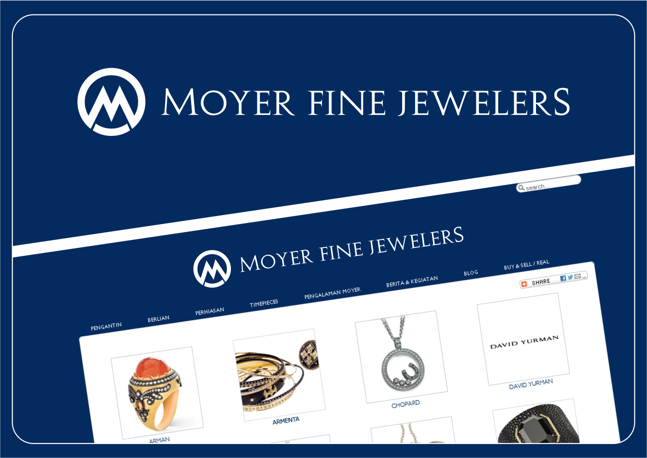 Logo-Design von Srikandi für Moyer Fine Jewelers | Design #961124