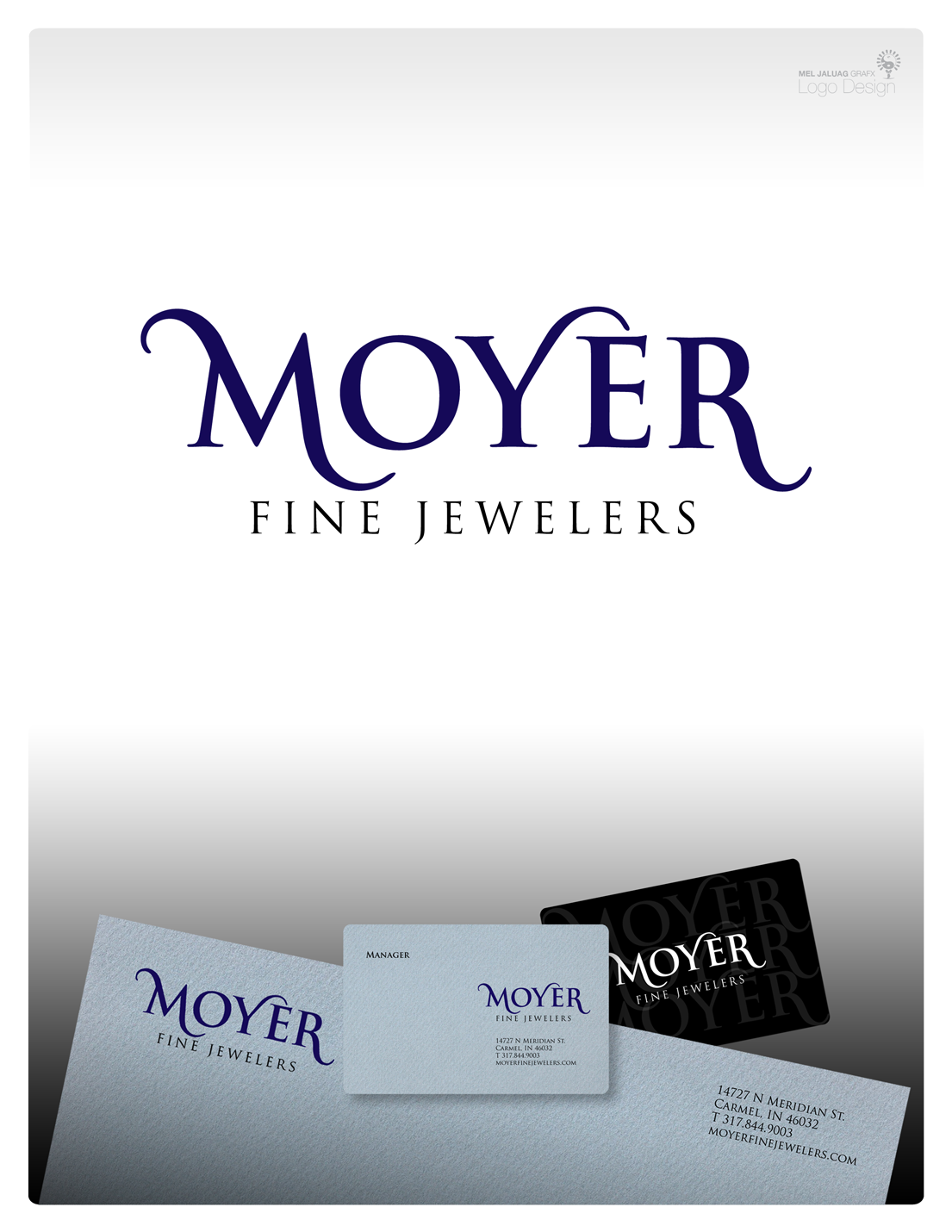 Logo-Design von MEL JALUAG GraFX für Moyer Fine Jewelers | Design #968792