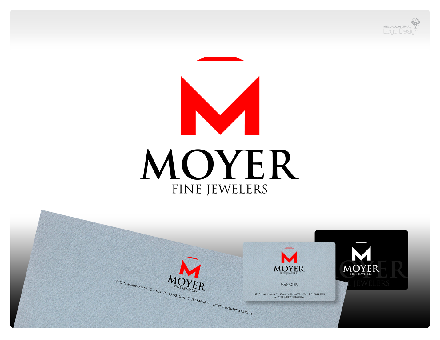 Logo-Design von MEL JALUAG GraFX für Moyer Fine Jewelers | Design #968871