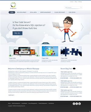 Wordpress Design by pb for this project | Design: #944986