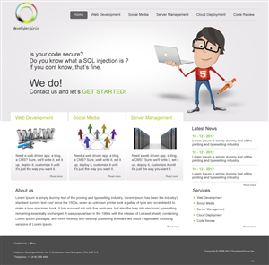 Wordpress Design by pb for this project | Design: #950958