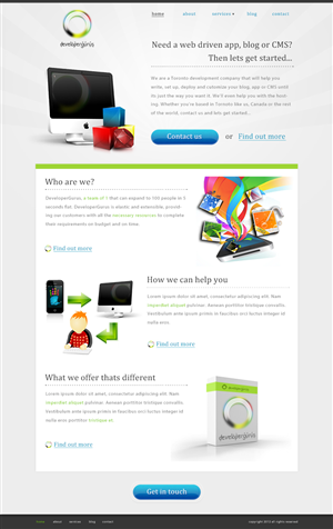 Wordpress Design by tinthumb
