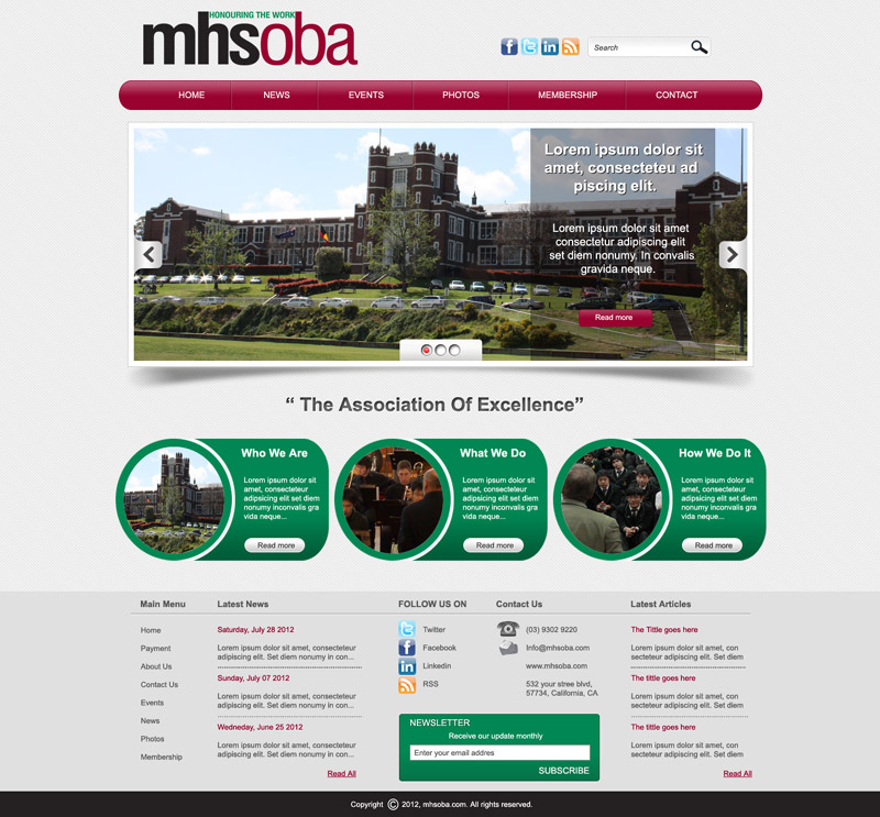 Web Design by DesignXyz for this project | Design #988201