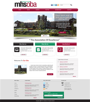 Web Design by DesignXyz for this project | Design: #993167