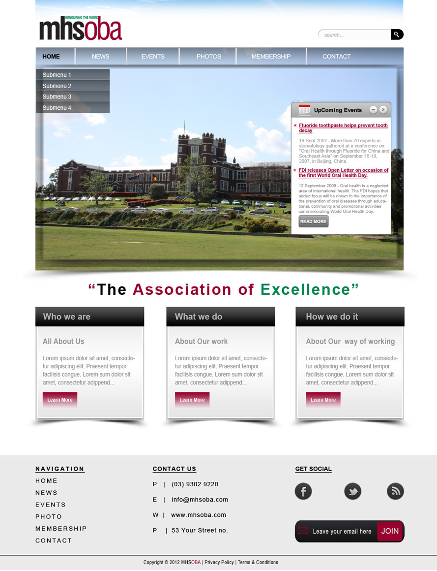 Web Design by Desire Design Solutions for this project | Design #952724