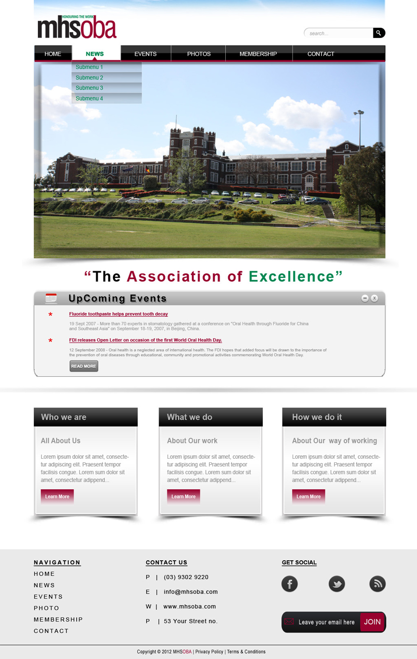 Web Design by Desire Design Solutions for this project | Design #954817
