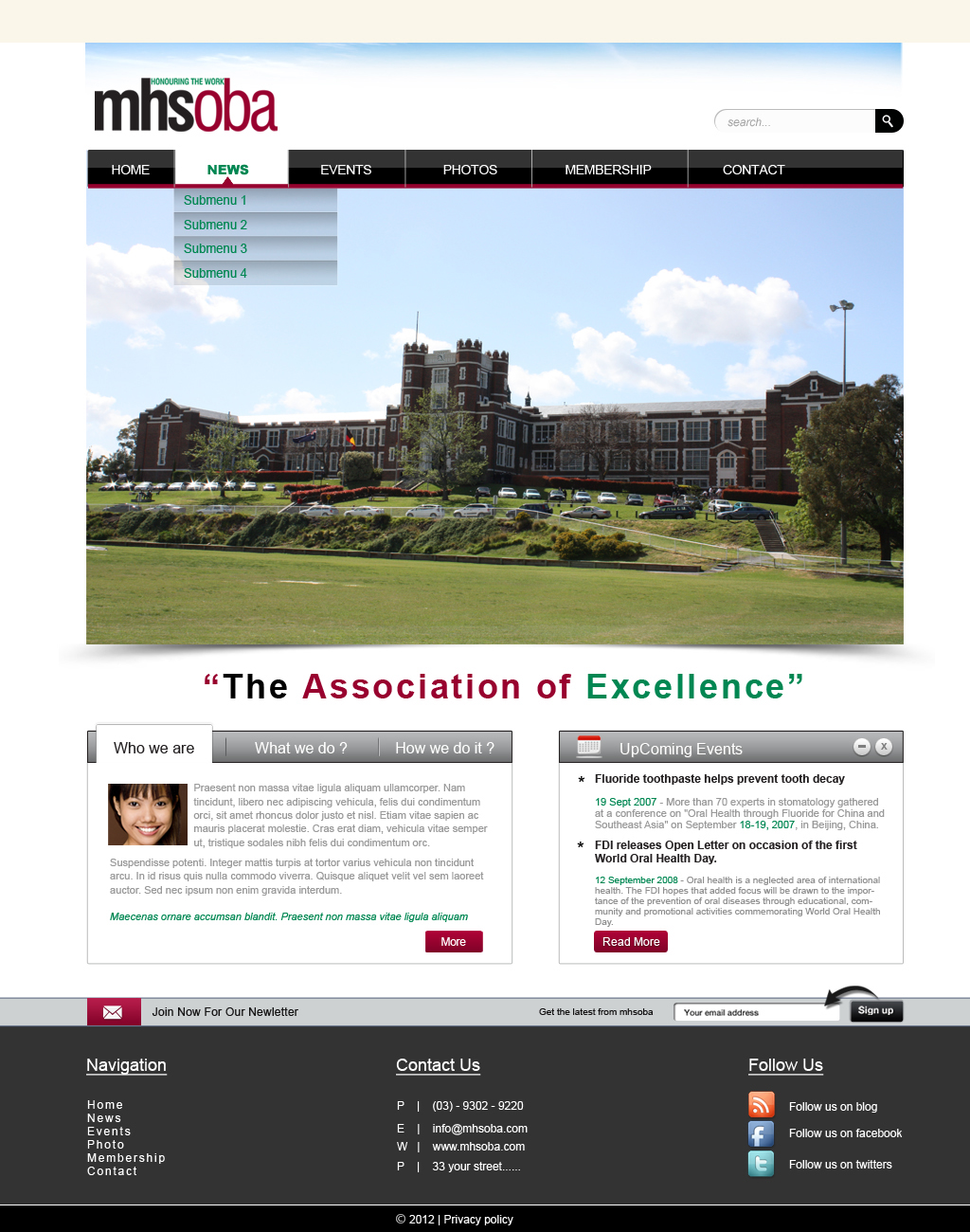 Web Design by Desire Design Solutions for this project | Design #961080