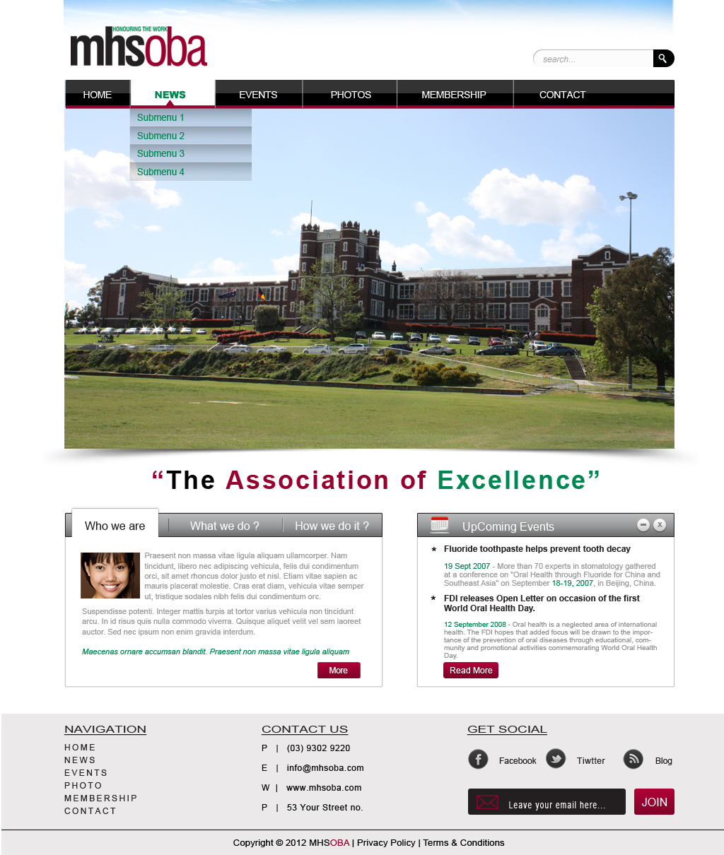 Web Design by Desire Design Solutions for this project | Design #961085
