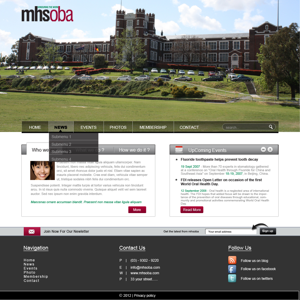 Web Design by Desire Design Solutions for this project | Design #961096