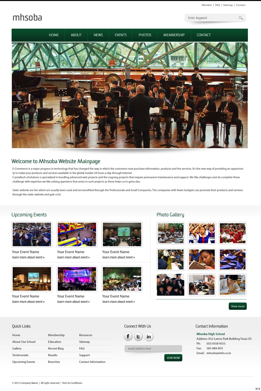 Web Design by pb for this project | Design #948520