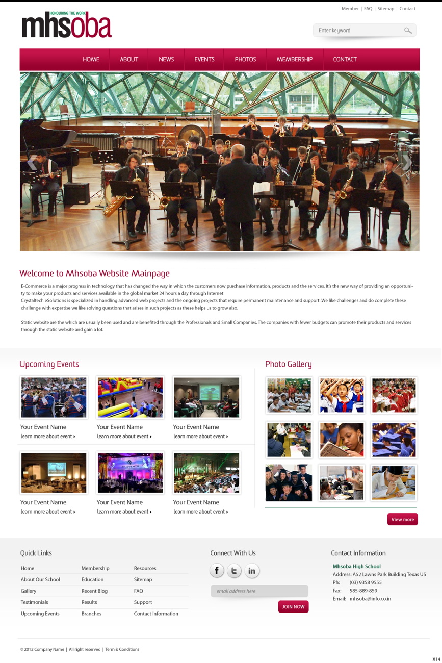 Web Design by pb for this project | Design #949721