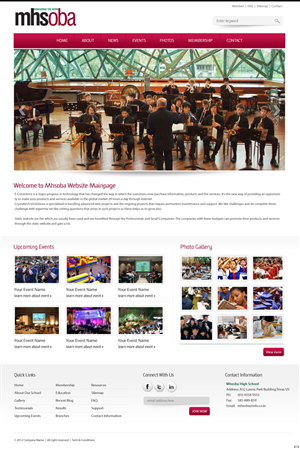 Web Design by pb for this project | Design: #949721