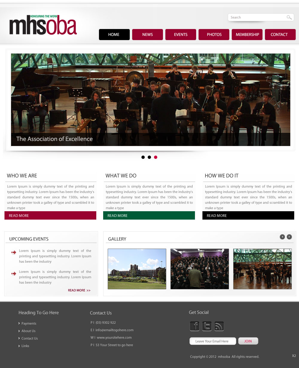Web Design by pb for this project | Design #952613