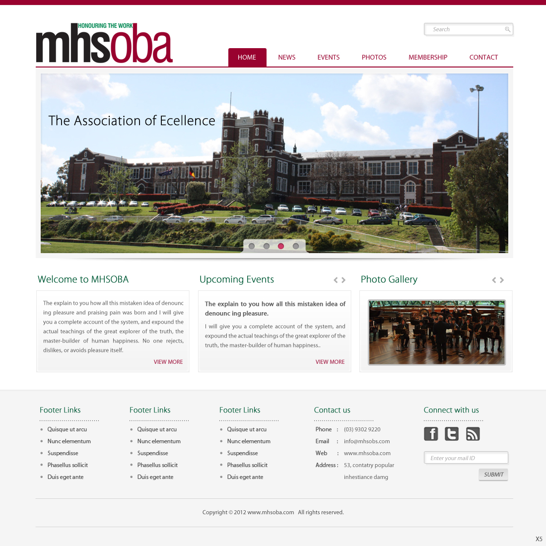Web Design by pb for this project | Design #952668