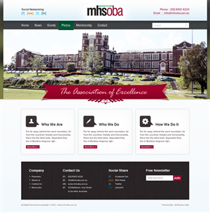 Web Design by the-lion-king for this project | Design: #954317