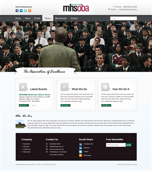 Web Design by the-lion-king for this project | Design: #961147