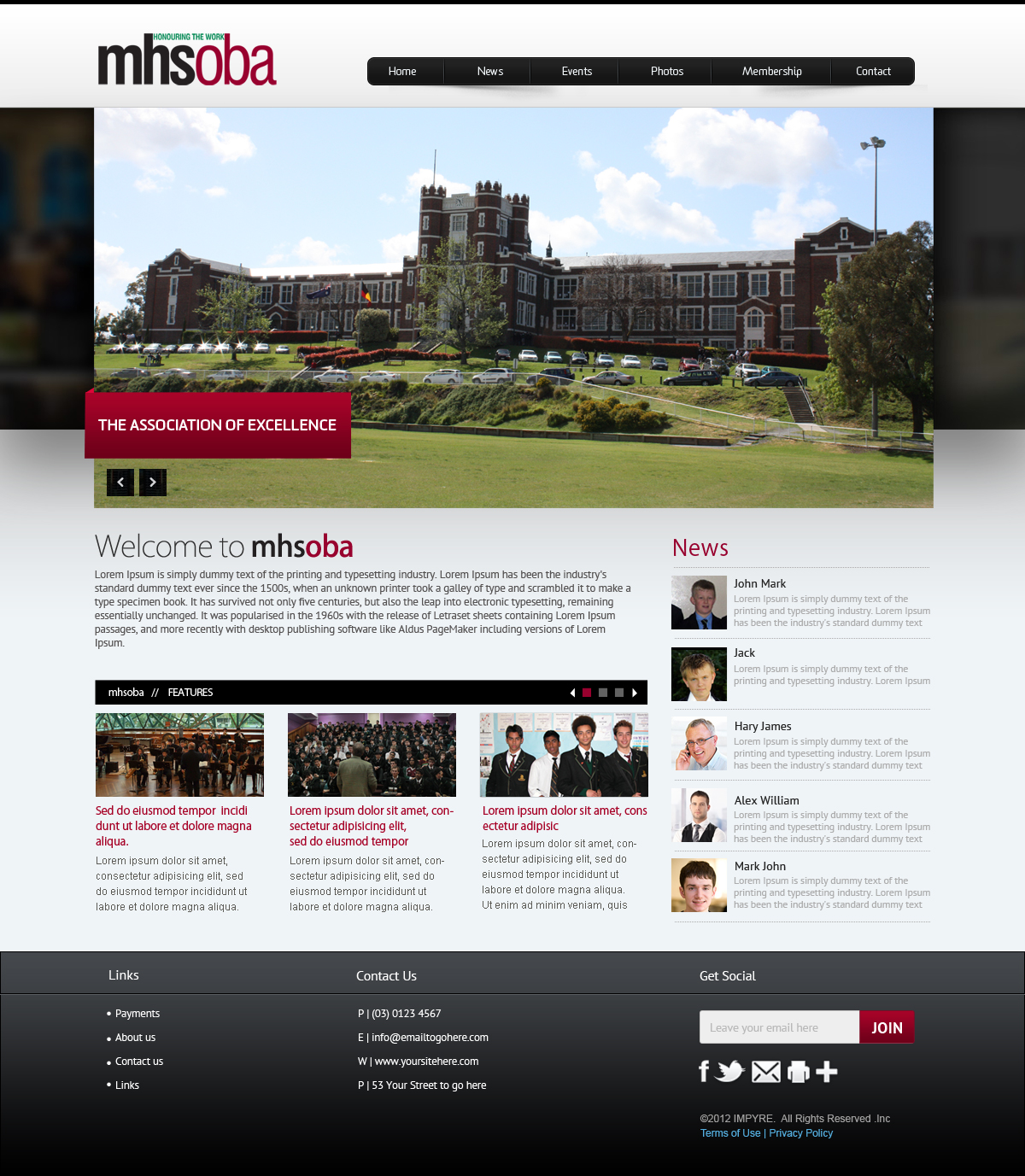 Web Design by OM for this project | Design #1020248