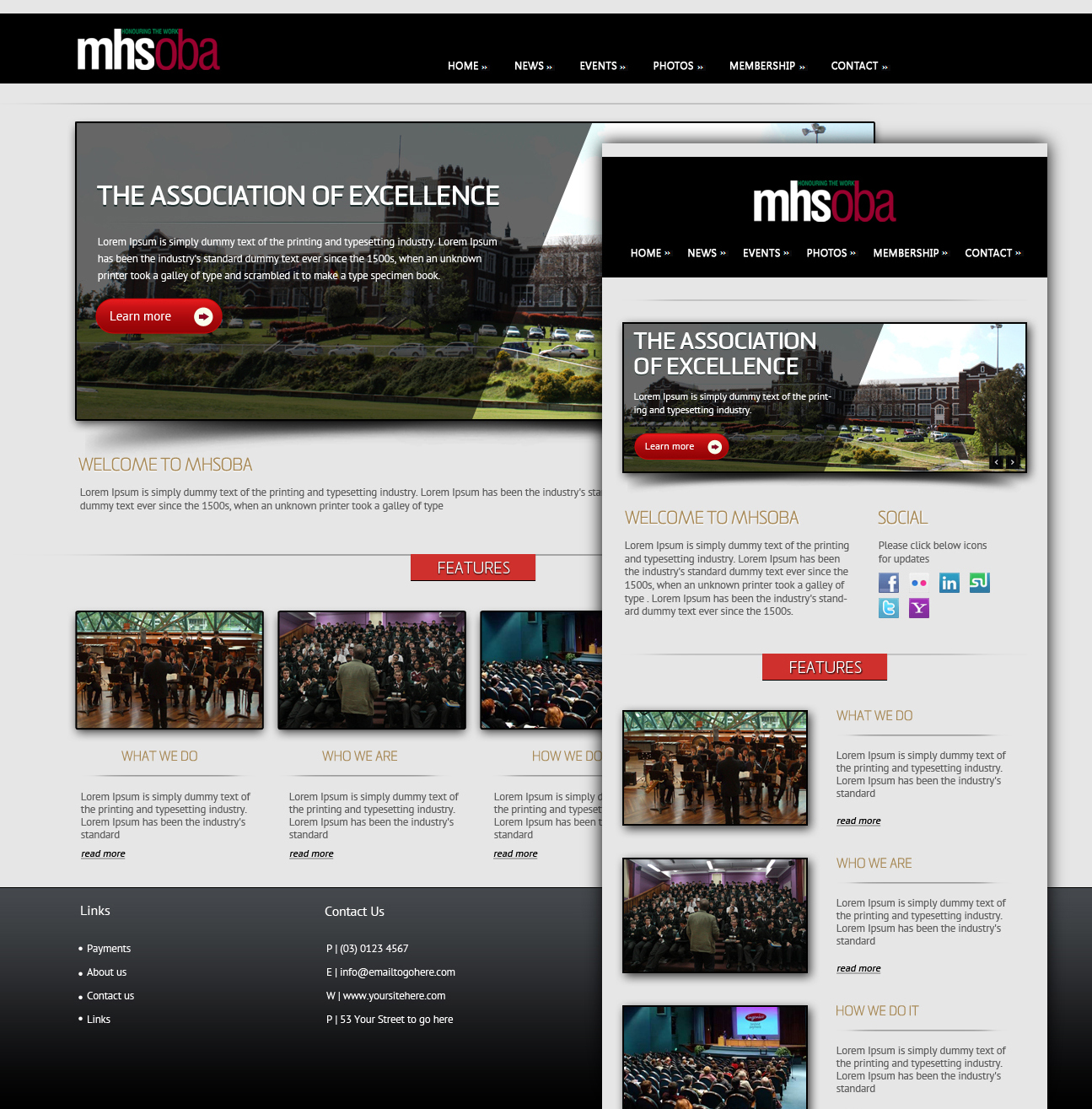 Web Design by OM for this project | Design #1052974