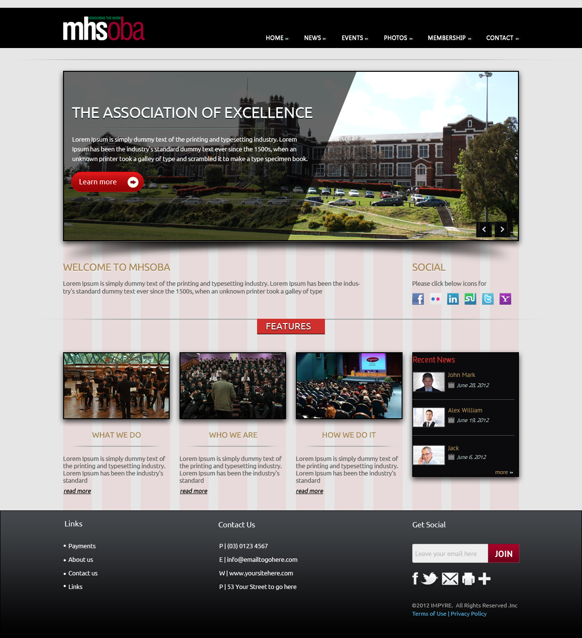 Web Design by OM for this project | Design #1068132