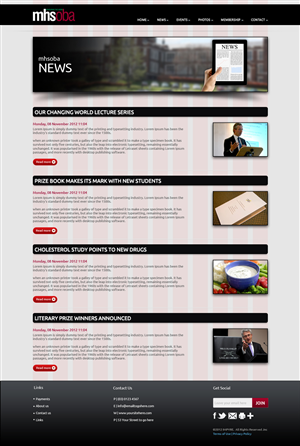 Web Design by OM for this project | Design: #1068145