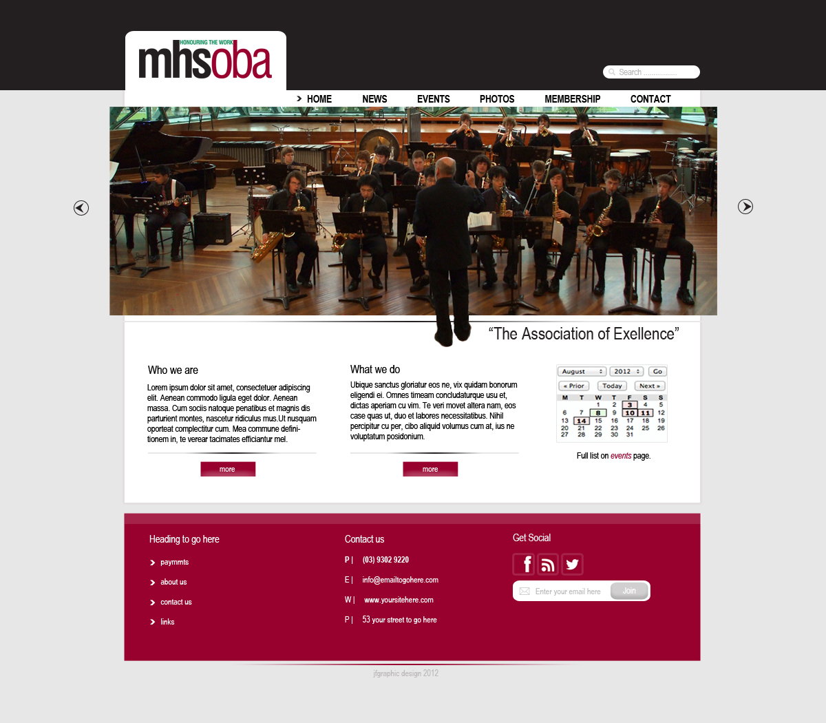 Web Design by jfgd for this project | Design #954651