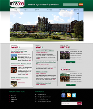 Web Design by Farnoosh M for this project | Design #964912
